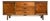 Late 20th Century L.A. Period Furniture Nine-Drawer Walnut Dresser For Sale