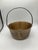 Lot of 7 vintage, used brass pots, cauldrons, ladle and a brass blow torch. All items have signs of vintage age, use and...