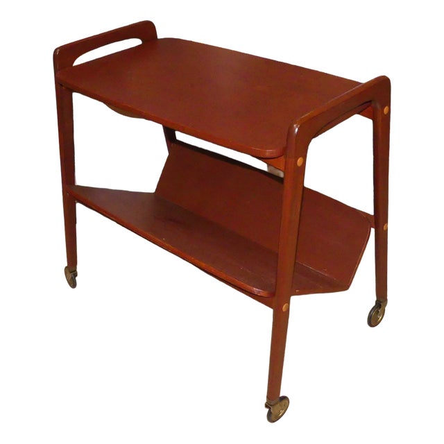 Vintage Serving Trolley from Opal Möbel, 1960s For Sale