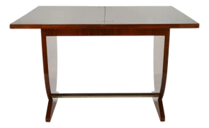 1930s French Art Deco Game Table and Console Table
