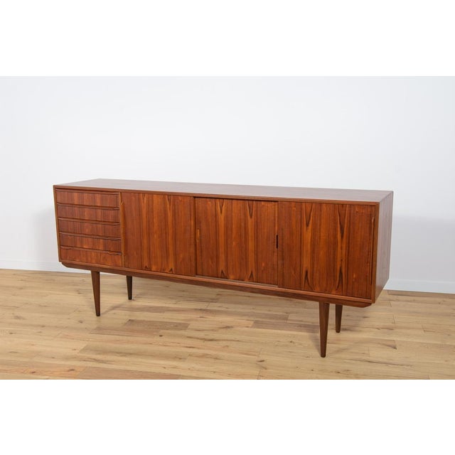 Mid-Century Danish Teak Sideboard, 1960s For Sale - Image 4 of 18