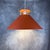 Vintage Orange Hanging Lamps from Nordisk Solar, 1980s, Set of 2 For Sale - Image 9 of 11