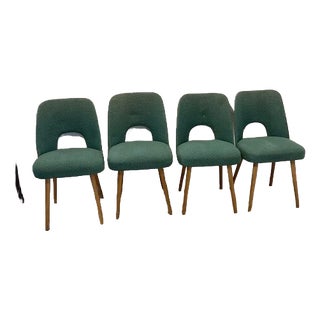 Vintage Lollypop Chairs from Oswald Heartl, 1960s, Set of 4 For Sale