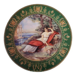 Josephine and Napoleon Limoge Decorative Plate