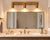 Not Yet Made - Made To Order Handcrafted Brass 3-Light Adjustable Vanity Sconce, Cylinder Wall Light for Bathroom & Mirror For Sale - Image 5 of 10