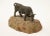 Folk Art Mid 20th Century Bronze Bull on Stone Base For Sale - Image 3 of 11