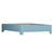 Liam Platform Bed King - Pool Blue For Sale - Image 10 of 12