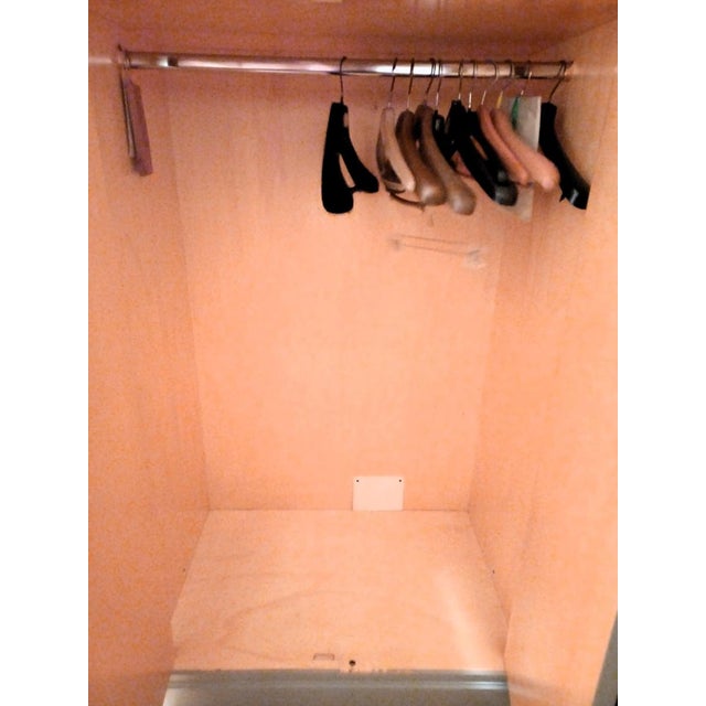 Wood Art Deco Style Wardrobe, 2008 For Sale - Image 7 of 10