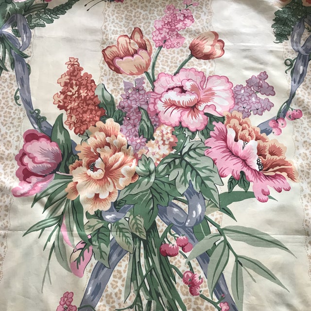 Cowtan Tout Leopard Spring Floral Fabric Chairish