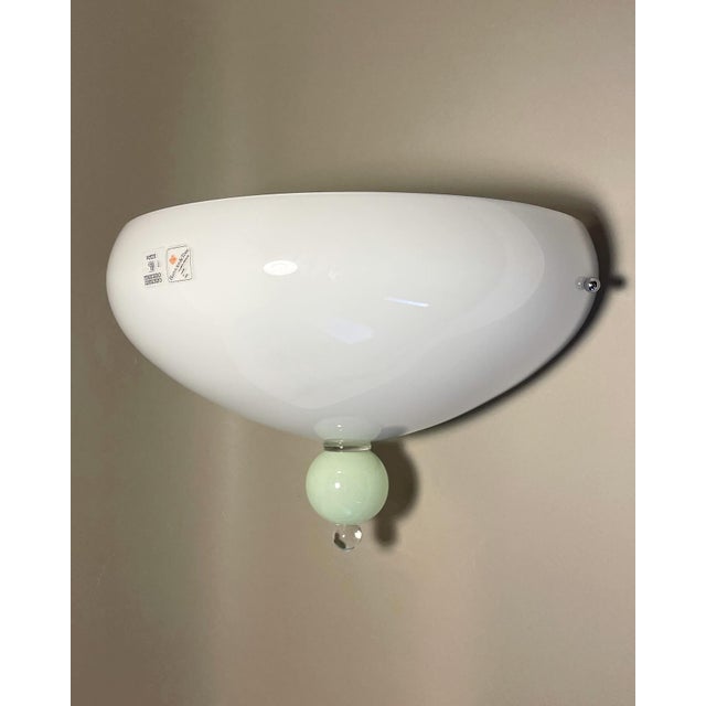 Green Murano Glass Fortyseven Wall Lamp from Barovier & Toso, 1993 For Sale - Image 8 of 17