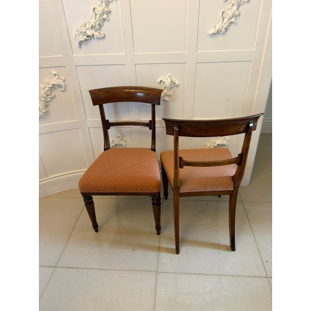 Antique Regency Mahogany Dining Chairs, 1830, Set of 6 For Sale - Image 6 of 18