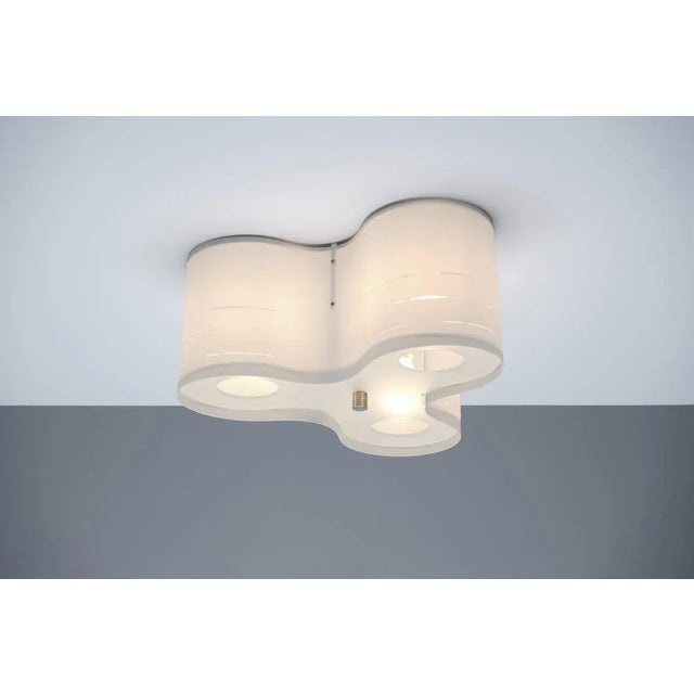 Free Form Ceiling Lamp, 1990s, in Very Good conditions. Designed 1990 to 1999 European Plug (up to 250V).The wiring of...