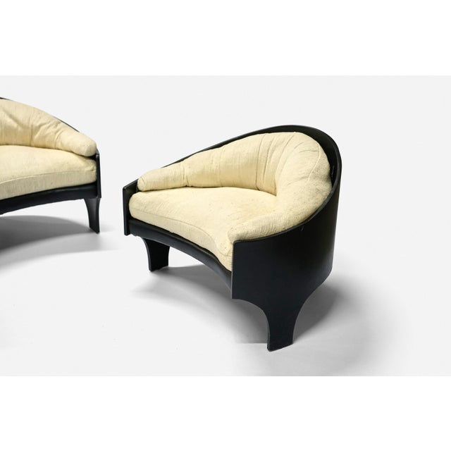 A Pair of Henry Glass Island Lounge Chairs For Sale - Image 6 of 9