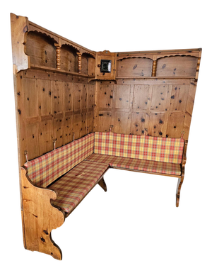 Tiroler Corner Panels and Bench, 1950s