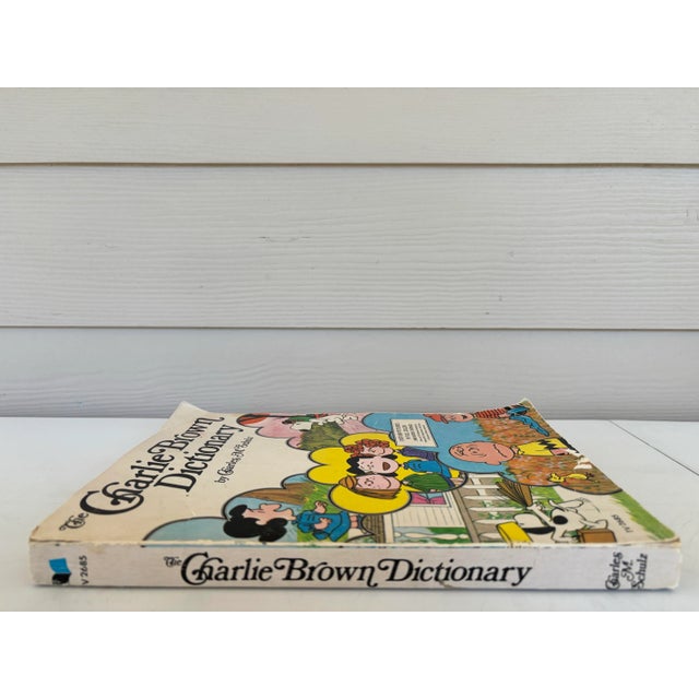 Illustration Charlie Brown Dictionary 1975 First Edition/Printing Paperback by Charles M. Schulz For Sale - Image 3 of 12