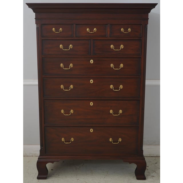Age: C. 1980 Details: Finish no.29 Model 175 Bracket Feet Dovetailed Drawer Construction High Quality Construction Large...