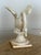 1920s Cast Iron Swan Garden Ornaments with Antique White Finish, 1920-1950 For Sale - Image 5 of 7