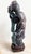Blue Antique Chinese Qing Dynasty 8.4lb Rainbow Fluorite Carved Lady Figure W/ Stand For Sale - Image 8 of 12