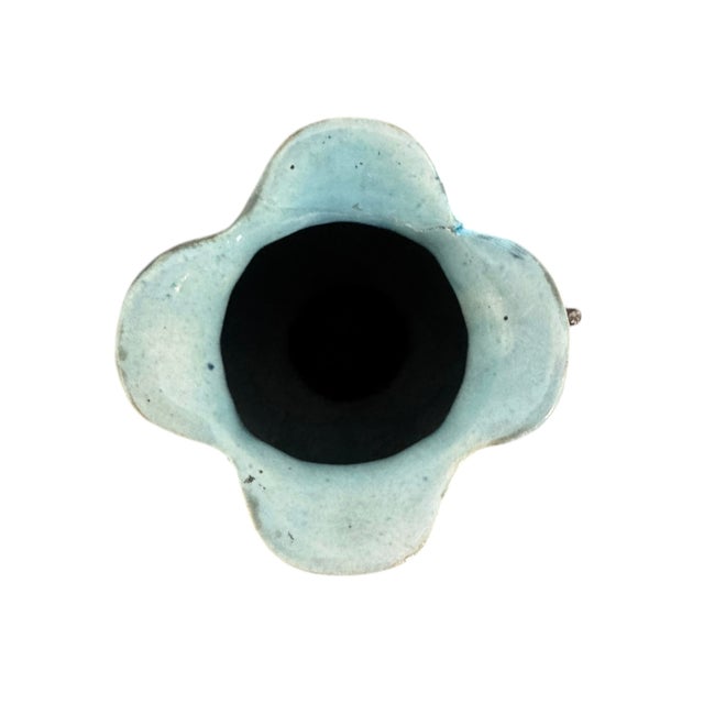 Early 20th Century Art Nouveau Sculpted Floral Majolica Vase For Sale - Image 10 of 13