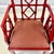 1970s Vintage Hollywood Regency Chippendale Chinoiserie Lacquered Throne Accent Chairs - A Pair For Sale - Image 9 of 9