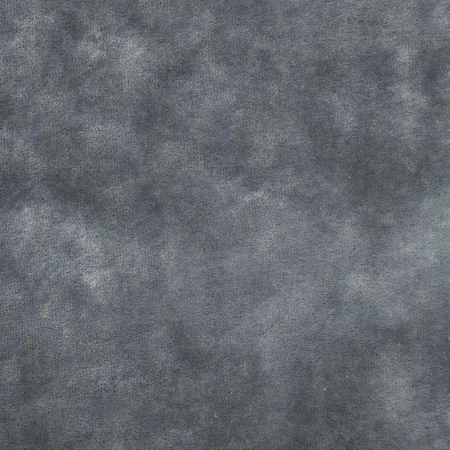 Harlequin Regina Fabric in Steel/Silver - a Sample For Sale