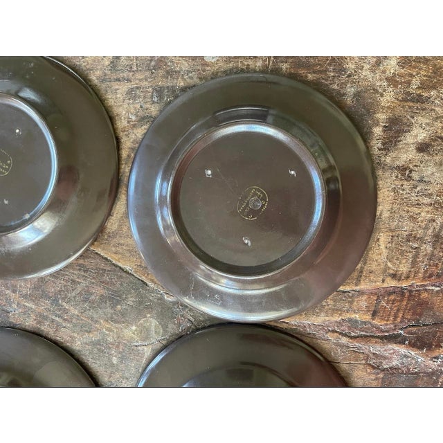Ceramic Set of Five (5) Vintage Franciscan Madeira 8.25” Plates For Sale - Image 7 of 8