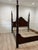 Thomasville King Size Mahogany Cherry Four Poster Bed. Inside mattress size W 77 1/4 , L 79 in , Posts Hight 91.5 in ,...