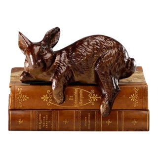 Wildwood Bronze Restin' Rabbit Accent For Sale