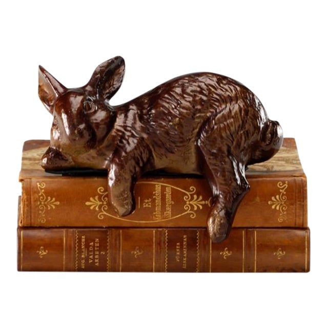 Wildwood Bronze Restin' Rabbit Accent For Sale