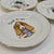 Vintage Ardalt Japan Dogs Playing Cards Porcelain Plates, Set of 7 For Sale - Image 11 of 12