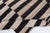 Tribal Doris Leslie Blau Vintage Striped Ivory And Charcoal Hand-Knotted Wool Rug For Sale - Image 3 of 8