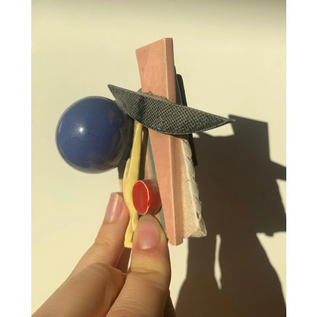 Peter Shire Micro Sculpture in Mixed Media, Early Aughts For Sale - Image 11 of 13