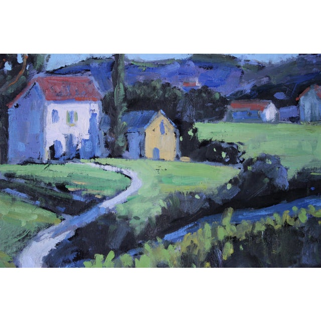 Contemporary Landscape Impressionist Oil Painting For Sale - Image 4 of 11