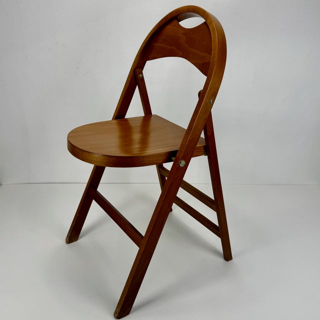 Tric Folding Chair by Achille & Pier Giacomo Castiglioni for Bernini, Italy, 1980s For Sale - Image 6 of 9