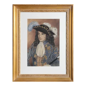 Vivian Rydgren, Portrait of a Louis Xiv, Painting