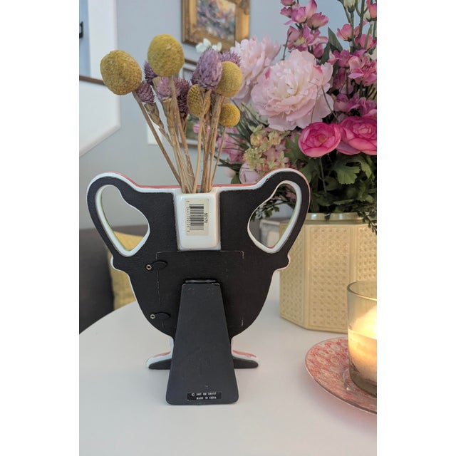 Vintage Pop Art Amphora Greek Vase Ceramic Picture Frame For Sale - Image 4 of 10