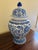 Chinoiserie Chinoiserie Large Blue and White Porcelain Ginger Jar For Sale - Image 3 of 8