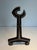Modernist Cast Iron and Wrought Iron Andirons - a Pair For Sale - Image 9 of 12