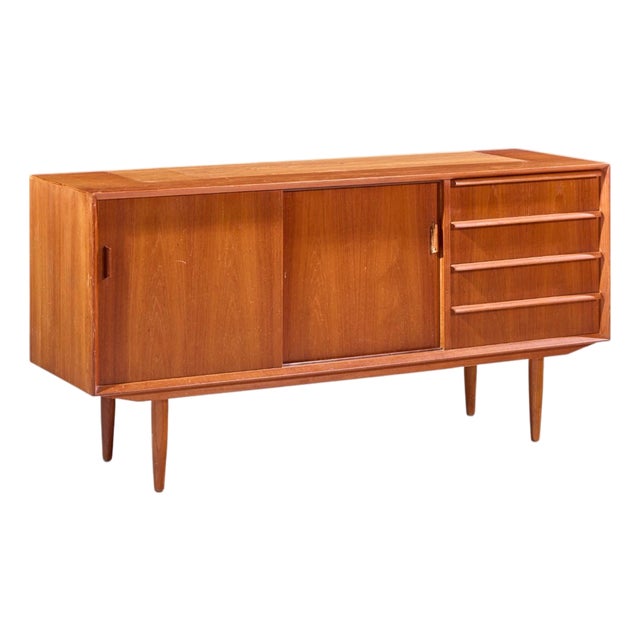 Falster Mid Century Danish Teak Credenza For Sale