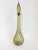 Mid-Century Modern Olive Green Glass Geni Bottle Decanter For Sale - Image 9 of 9
