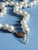 Vintage Mid Century Glass Faux Pearl Necklace With Filigree Fishhook Clasp For Sale In New York - Image 6 of 6