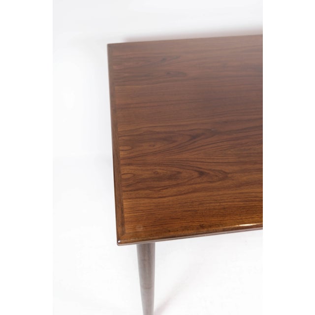 Danish Rosewood Dining Table with Extensions, 1960s For Sale - Image 3 of 18