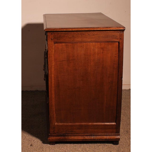Jacobean Oak Commode, 17th Century For Sale - Image 6 of 13