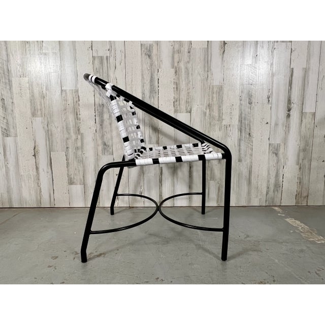 1950s Tadao Inouye for Brown Jordan Kantan Patio Table and Four Chairs, Attributed For Sale - Image 10 of 12