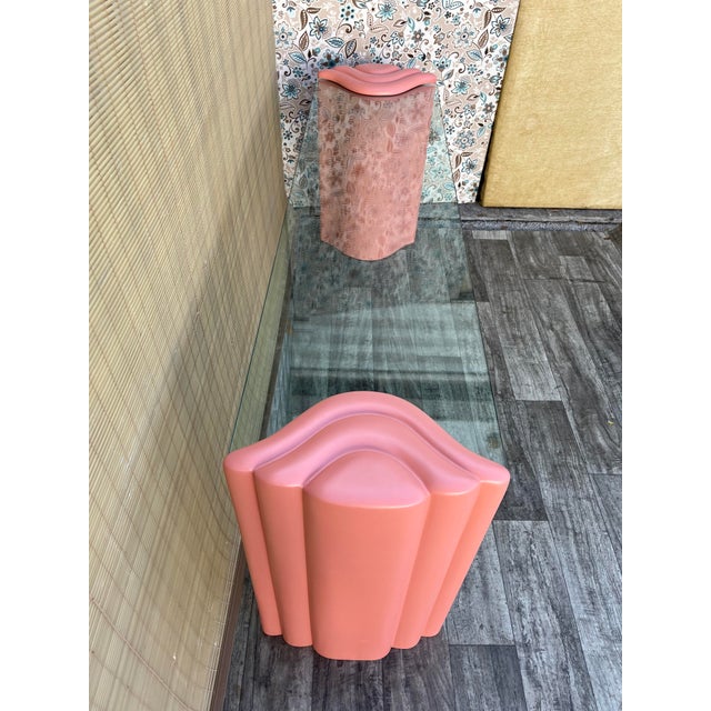 Postmodern 1980s Art Deco Revival Style Console/ Entry Table. For Sale - Image 4 of 15