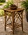 Brown Vintage Rustic Adirondack Twig Accent Table For Sale - Image 8 of 8