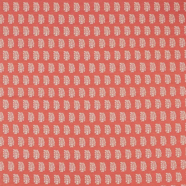 Bagru an Indian hand-block printing style has inspired this jacquard design which features a small paisley on a flat dense...