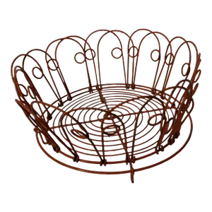 Antique German Collapsible Wire Basket