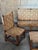 Textile Rope & Oak Lounge Set, in the Style of Jourdain For Sale - Image 7 of 11