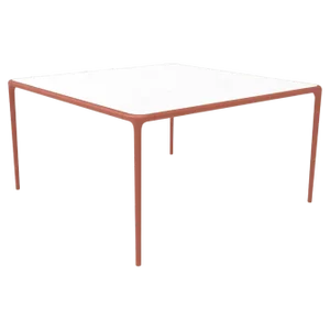 Xaloc Salmon Glass Top Table 140 by Mowee